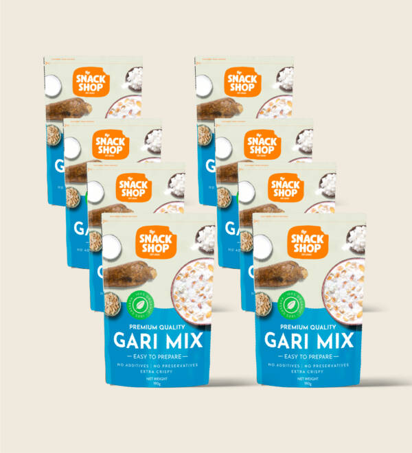 8 Packs of Gari Mix with Peanuts